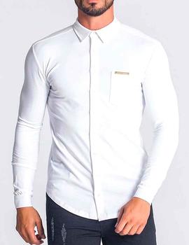Camisa Gianni Kavanagh blanca ajustada