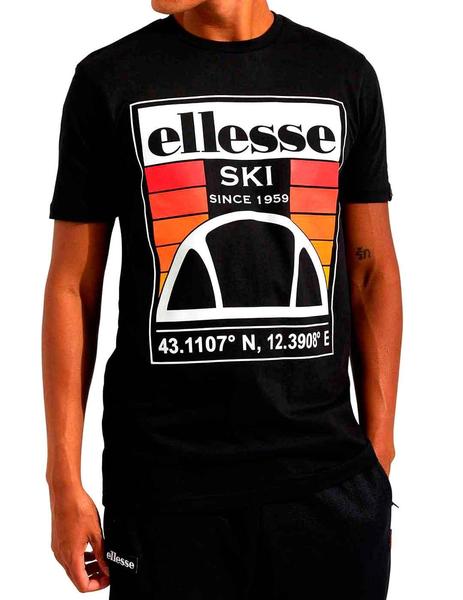 Ellesse Camiseta Hombre Negra Meduno – Who Killed Bambi?