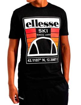 Camiseta Ellesse Ski 1959 negra para hombre