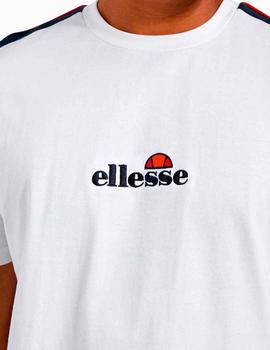 Camiseta Ellesse Carcano blanca para hombre