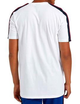 Camiseta Ellesse Carcano blanca para hombre