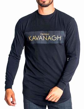 Camiseta manga larga Gianni Kavanagh cuadro Oxford