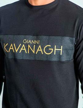 Camiseta manga larga Gianni Kavanagh cuadro Oxford
