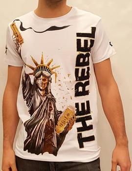 Camiseta Local Fanatic Estatua Libertad blanca