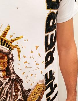 Camiseta Local Fanatic Estatua Libertad blanca