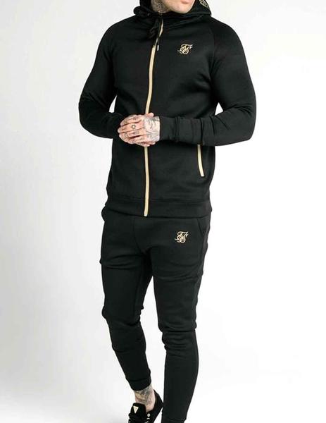 Chaqueta Siksilk negra ajustada Envío 24h