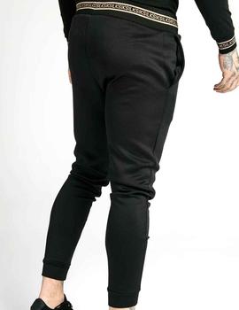 Pantalón chándal Siksilk para vestir color negro