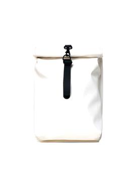 Mochila Rains Rolltop Mini gris perla unisex