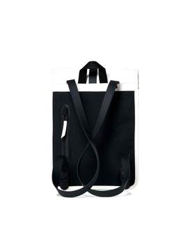 Mochila Rains Rolltop Mini gris perla unisex