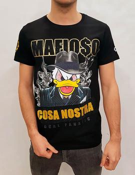 Camiseta Local Fanatic Pato Donald negra