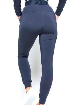 Pantalón chándal SikSilk mujer Gravity Track azul