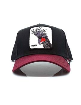 Gorra Goorin Bros pájaro Punk negra granate