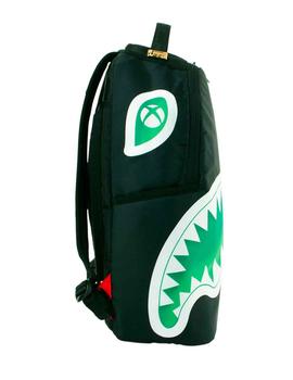 Mochila Sprayground original con tiburón verde