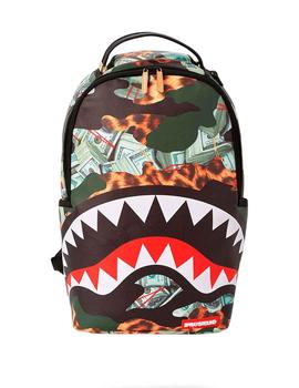 Mochila Sprayground Shark con billetes de dolar