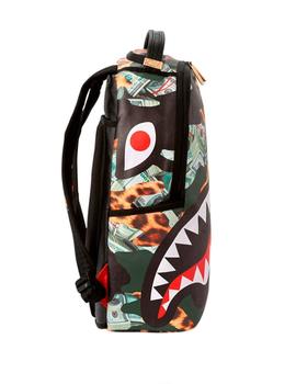 Mochila Sprayground Shark con billetes de dolar