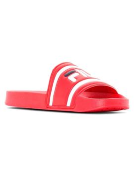 Chanclas Fila rojas Morro Bay Slipper para hombre