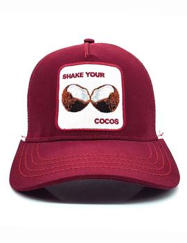 Gorra frutas Fernando Verdasco Cocowi granate