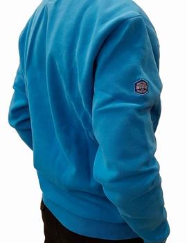Sudadera Superdry Heritage azul de cuello redondo
