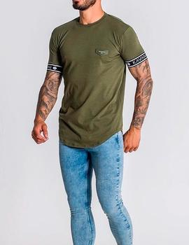 Camiseta Gianni Kavanagh verde Core Elastic