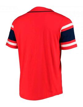 Camiseta béisbol Red Sox roja para hombre