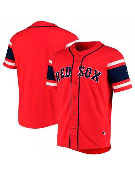 Camiseta béisbol Red Sox roja para hombre