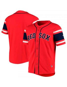 Camiseta béisbol Red Sox roja para hombre