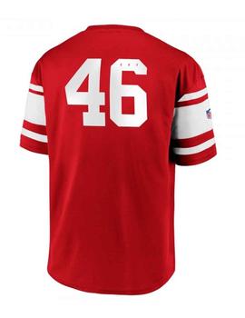 Camiseta fútbol americano San Francisco roja 46