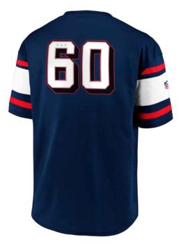 Camiseta fútbol americano Tom Brady Patriots azul