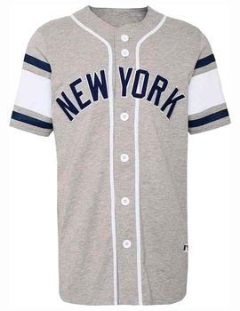 Camisa béisbol New York Yankees gris