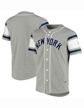 Camisa béisbol New York Yankees gris