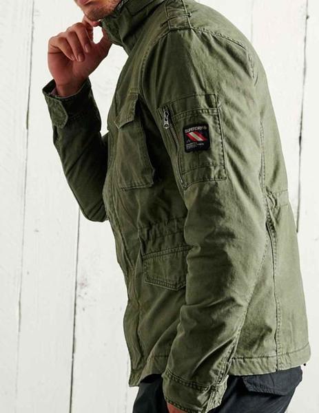 Chaqueta verde militar hombre Ropa Superdry