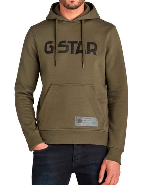 Sudadera G Star Raw verde oscuro