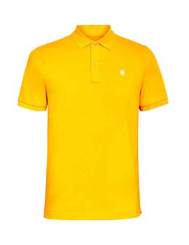 Polo G Star Raw amarillo canario Slim para hombre