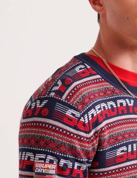 Jersey logos Superdry estampado para hombre