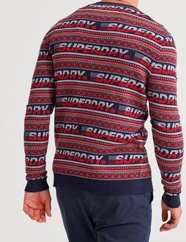 Jersey logos Superdry estampado para hombre