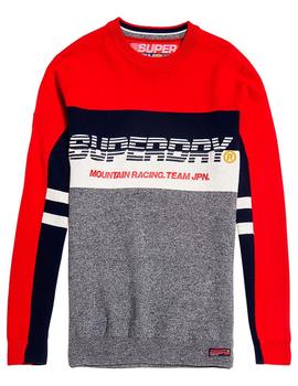 Jersey Superdry Mountain multicolor para hombre