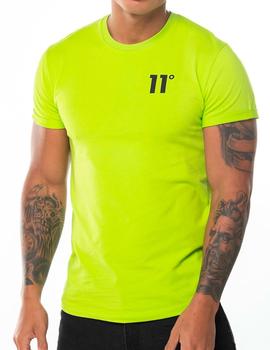 Camiseta 11 Degrees flúor para hombre