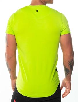 Camiseta 11 Degrees flúor para hombre
