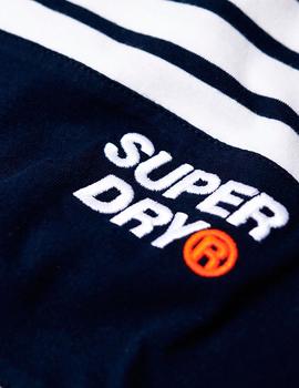 Camiseta Superdry rayas marineras para hombre