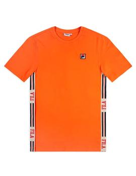 Camiseta Fila naranja para hombre