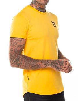 Camiseta 11 Degrees amarilla para hombre