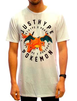 Camiseta Hype Pokemon blanca para hombre