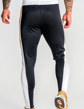 Pantalón Gianni Kavanagh negro franja oro