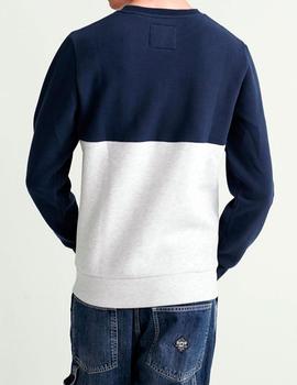 Sudadera Superdry Worldwide Panel bicolor