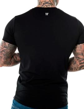 Camiseta 11 Degrees negra para hombre