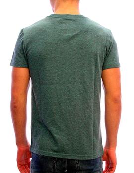 Camiseta Superdry verde logo retro para hombre XL