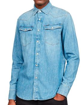 Camisa vaquera G Star Raw Slim para hombre