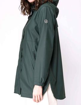 Chubasquero Tanta verde impermeable para mujer