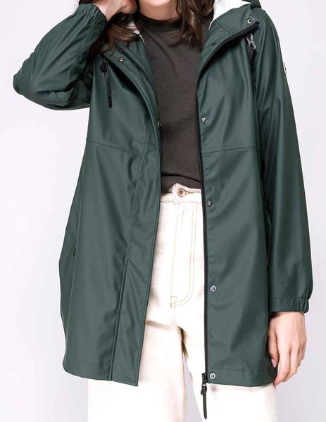 Chubasquero Tanta verde impermeable para mujer