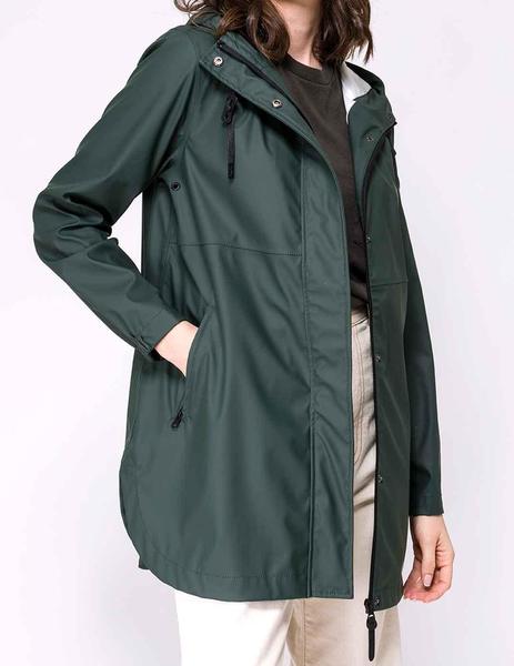 Chubasquero o impermeable de mujer Nuovola. Tantä. Verde – Tantä Rainwear